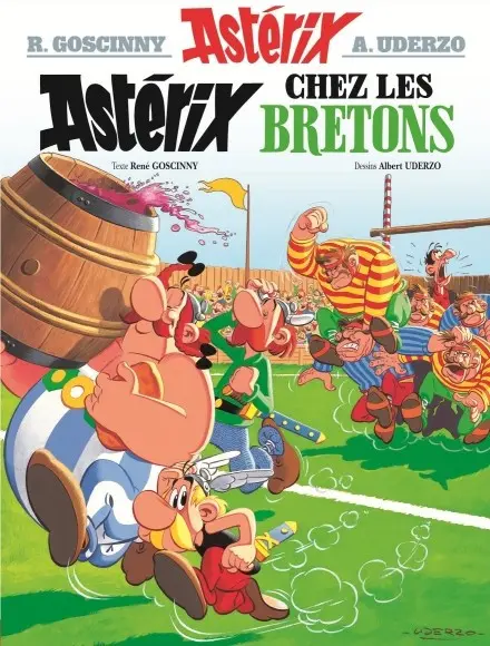 Couverture de l'album Astérix Tome 8 Astérix chez les Bretons