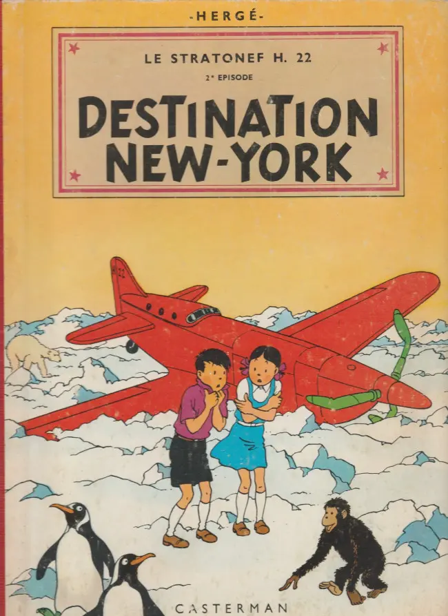 Couverture de l'album Les Aventures de Jo, Zette et Jocko Tome 2 Destination New-York