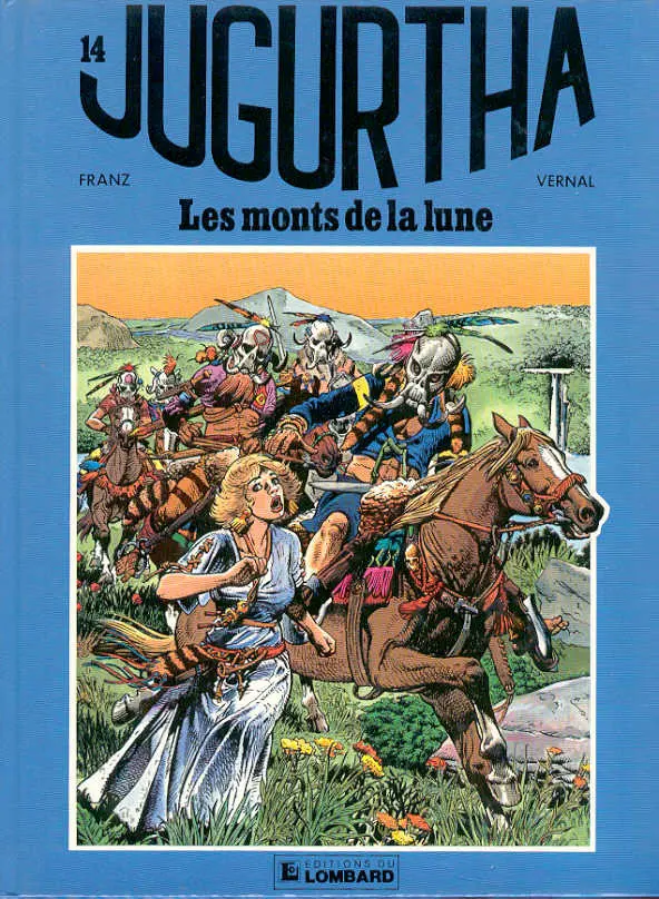 Couverture de l'album Jugurtha Tome 14 Les monts de la lune
