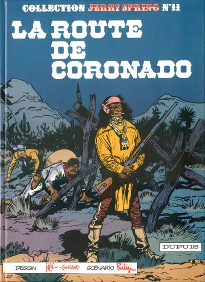 Couverture de l'album Jerry Spring Tome 11 La route de Coronado