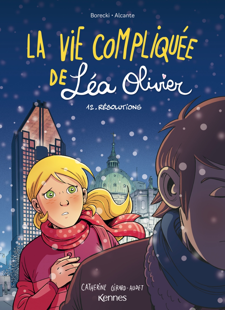 Couverture de l'album La Vie compliquée de Léa Olivier 12 Résolutions