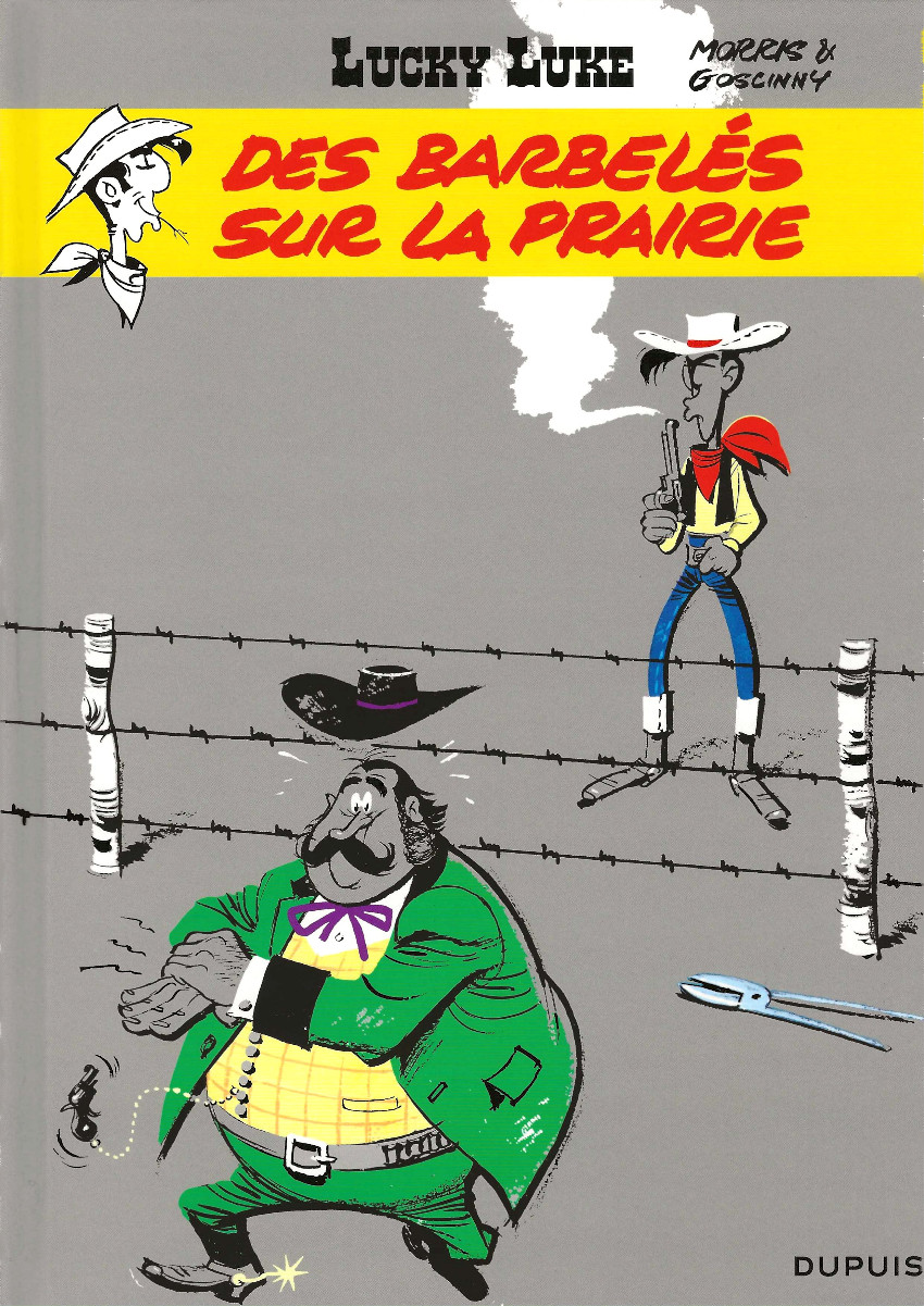 Couverture de l'album Lucky Luke Tome 29 Des barbelés sur la prairie