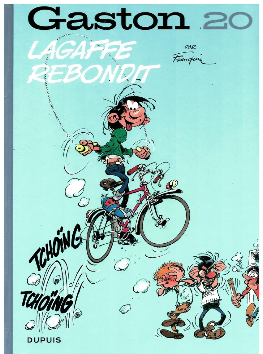 Couverture de l'album Gaston Tome 20 Lagaffe rebondit