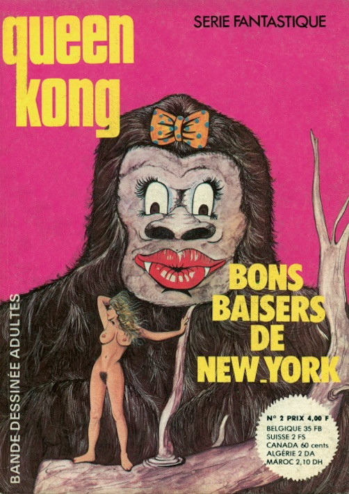 Couverture de l'album Queen Kong Tome 2 Bons baisers de New-York