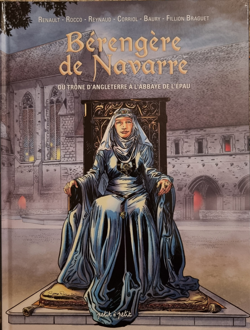 Couverture de l'album Bérengère de Navarre Du trône d'Angleterre à l'abbaye de l'Épau