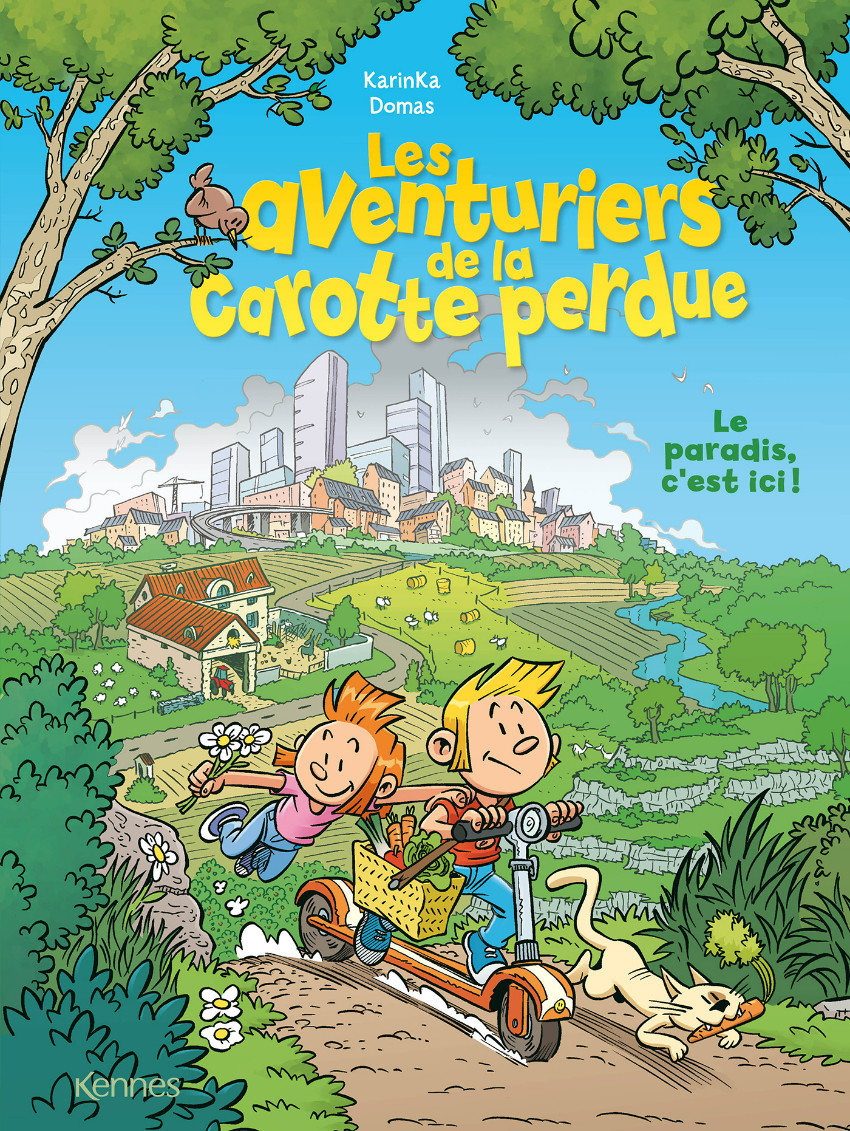 Couverture de l'album Les aventuriers de la carotte perdue Le paradis, c'est ici !