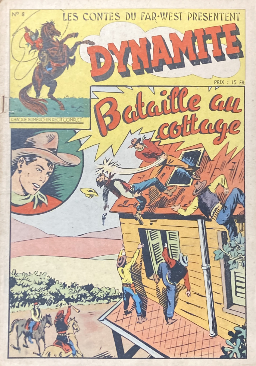 Couverture de l'album Dynamite N° 8 Bataille au cottage