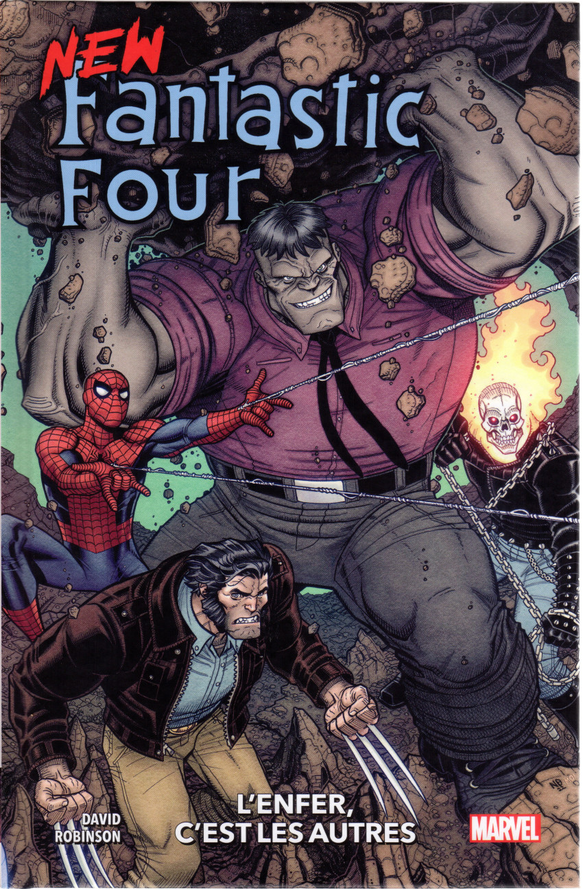 Couverture de l'album New Fantastic Four L'enfer, c'est les autres