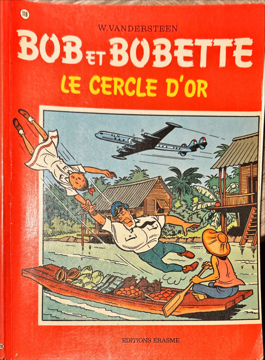 Couverture de l'album Bob et Bobette Tome 118 Le cercle d'or