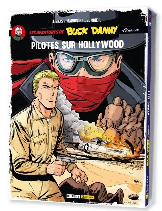 Couverture de l'album Buck Danny «Classic» Pilotes sur Hollywood