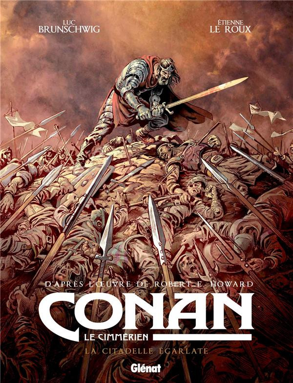 Couverture de l'album Conan le Cimmérien Tome 5 La citadelle écarlate