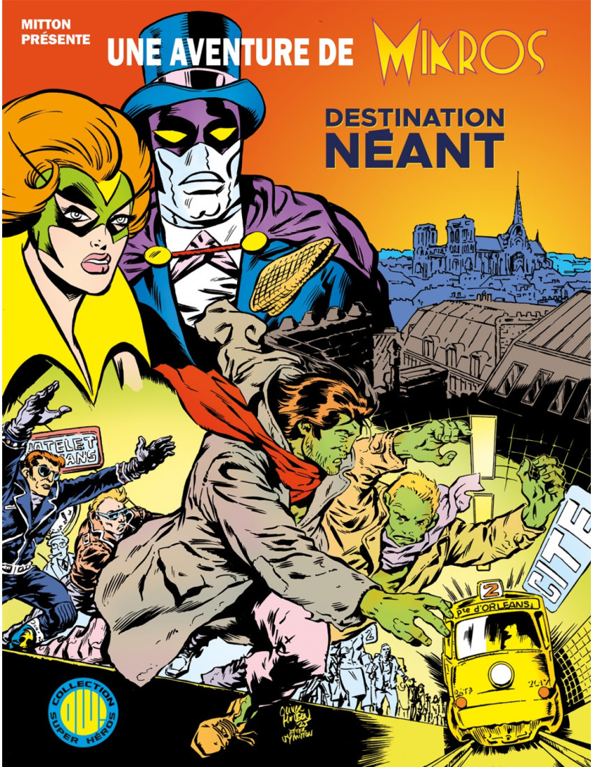 Couverture de l'album Une aventure de Mikros 8 Destination Néant