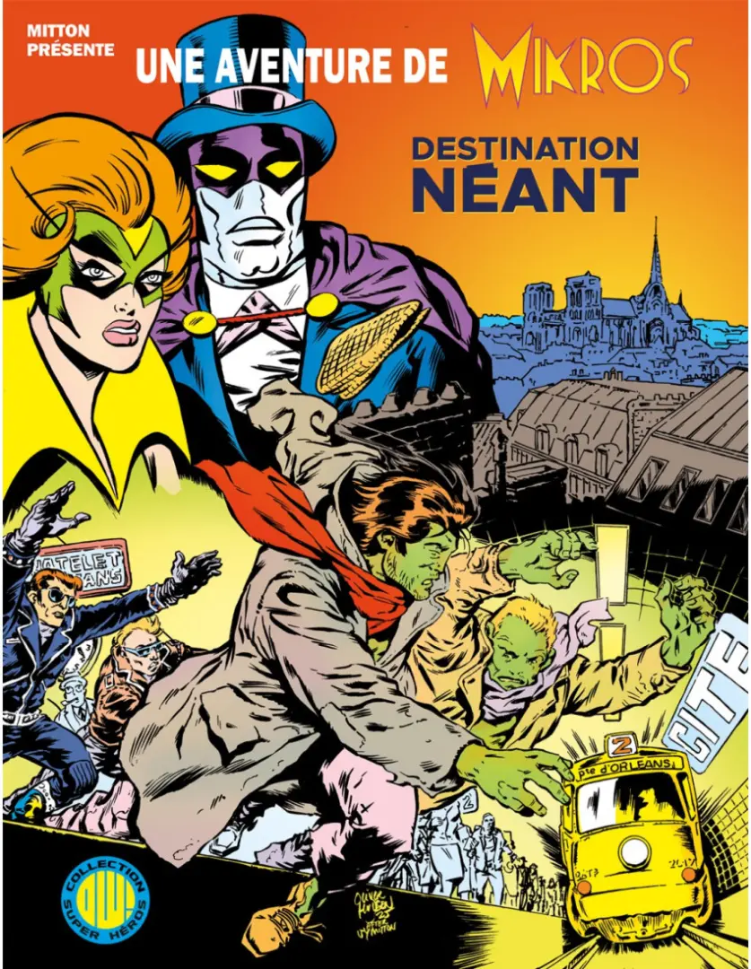 Couverture de l'album Une aventure de Mikros 8 Destination Néant