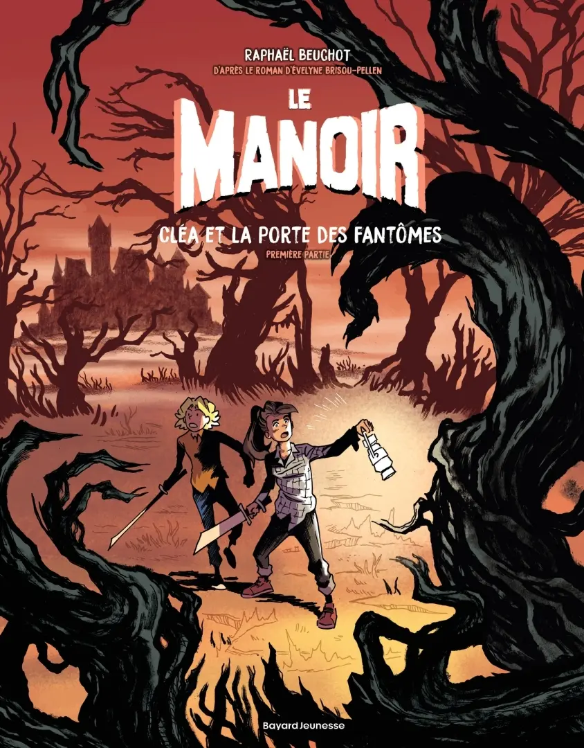 Couverture de l'album Le Manoir 3 Cléa et la porte des fantômes - Première partie