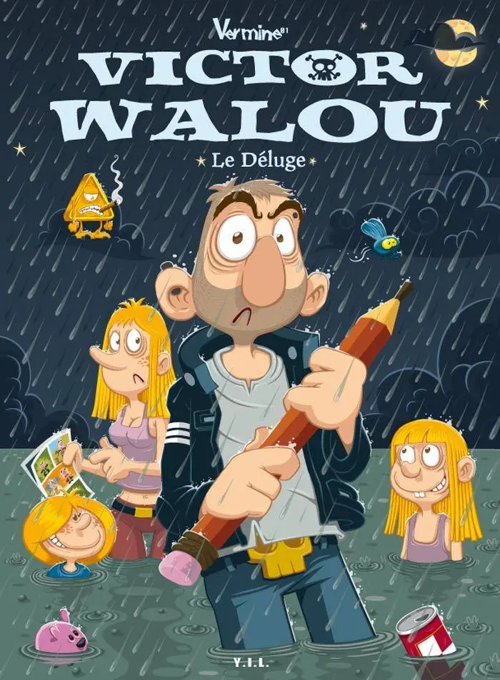 Couverture de l'album Victor Walou Tome 2 Le déluge