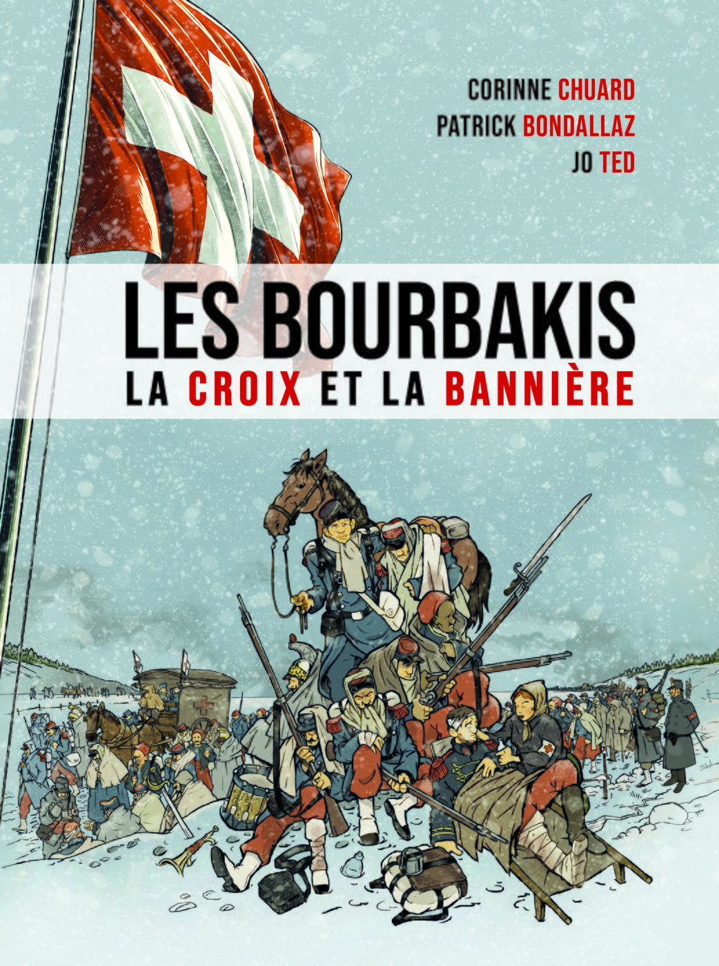 Couverture de l'album Les Bourbakis La croix et la bannière