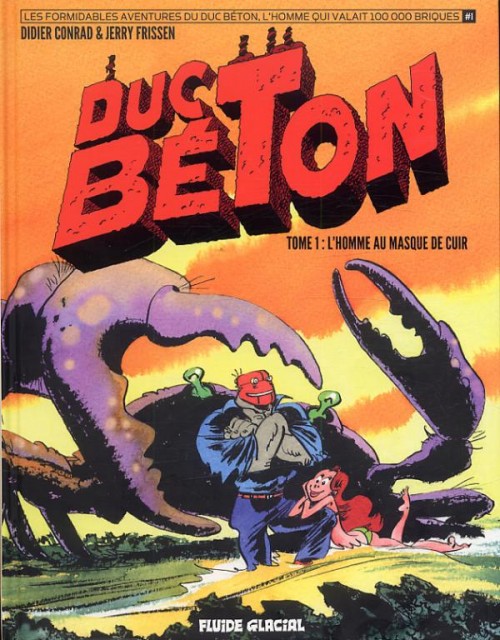 Couverture de l'album Duc Béton Tome 1 L'homme au masque de cuir