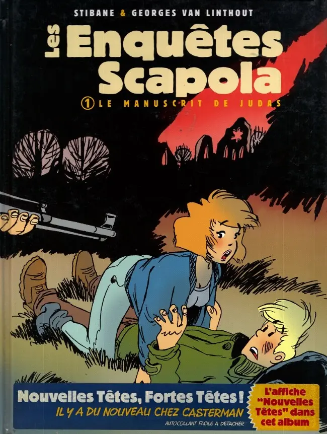 Couverture de l'album Les Enquêtes Scapola Tome 1 Le Manuscrit de Judas