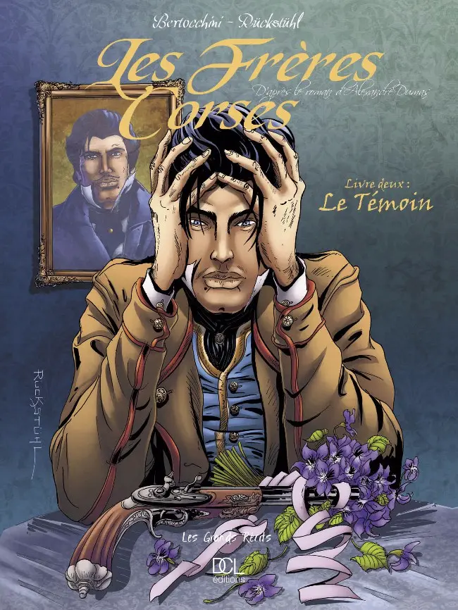 Couverture de l'album Les Frères corses Tome 2 Le Témoin