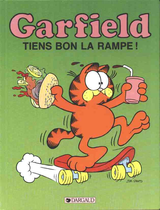 Couverture de l'album Garfield Tome 10 Tiens bon la rampe !