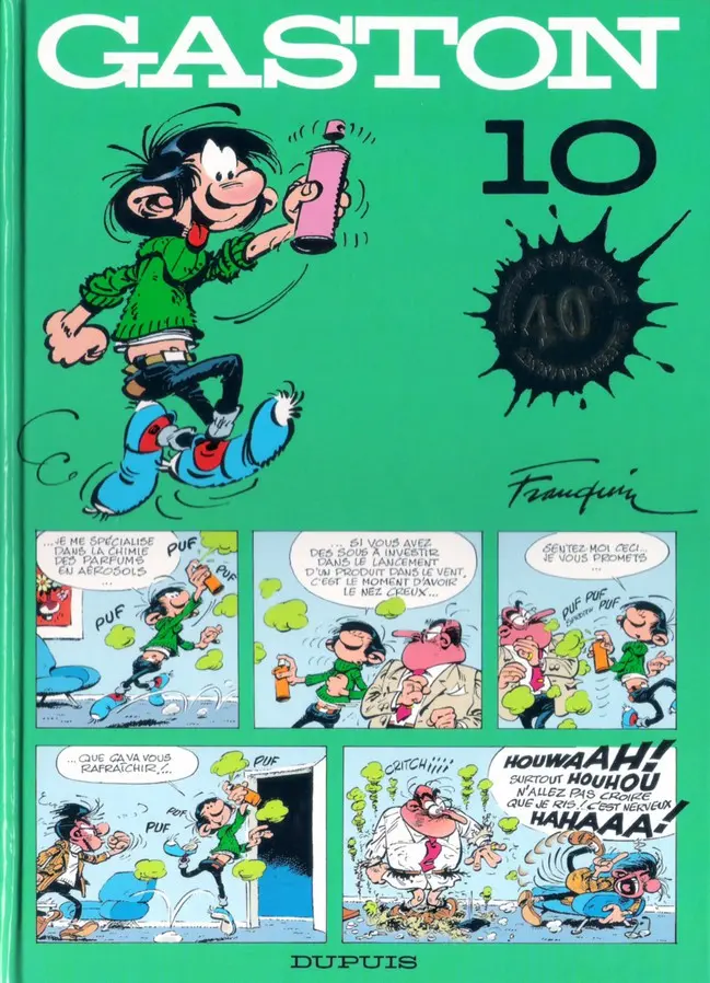 Couverture de l'album Gaston Tome 10
