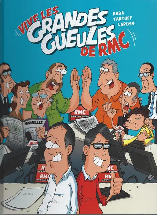 Couverture de l'album Les Grandes gueules Tome 1 Vive les grandes gueules de RMC