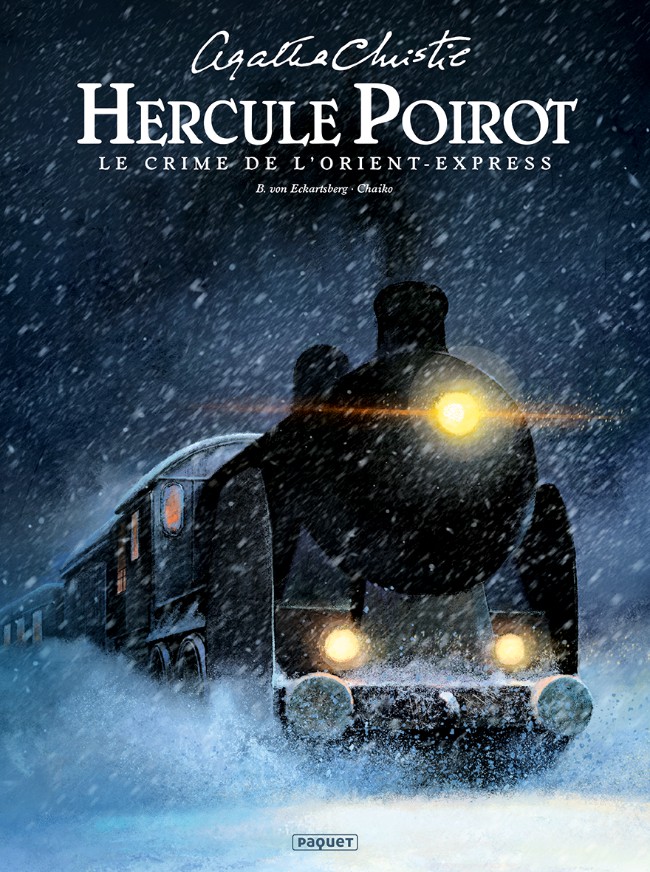 Couverture de l'album Hercule Poirot Tome 1 Le crime de l'Orient Express