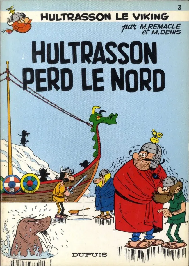 Couverture de l'album Hultrasson Tome 3 Hultrasson perd le nord