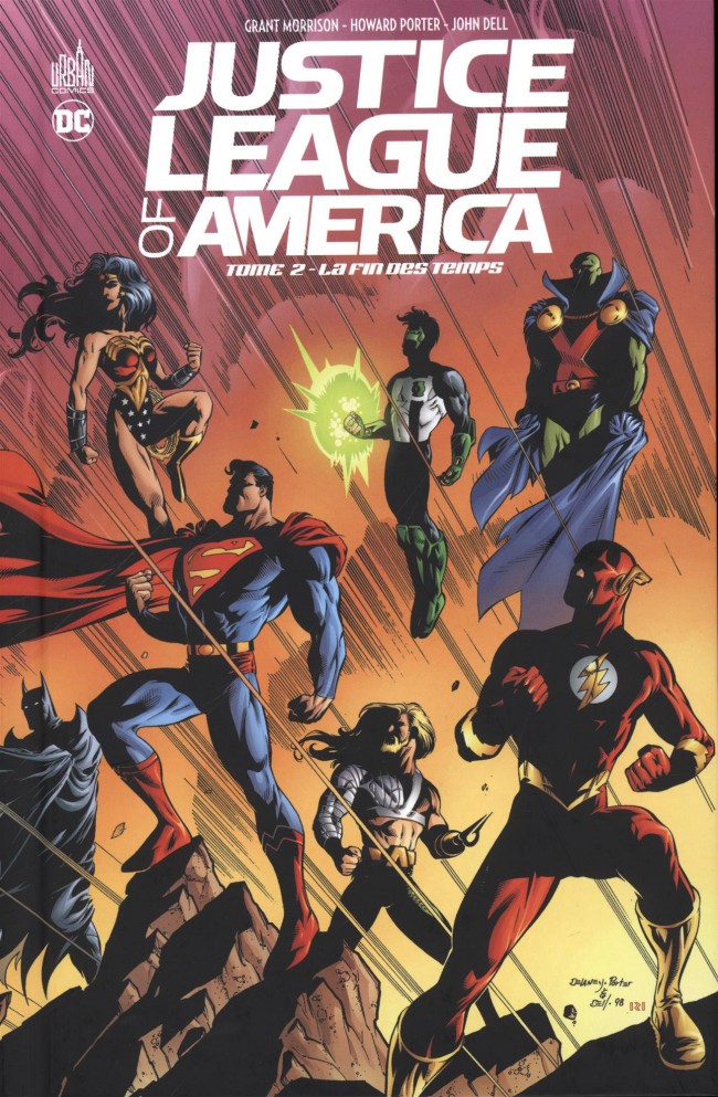 Couverture de l'album Justice League of America Tome 2 La Fin des temps