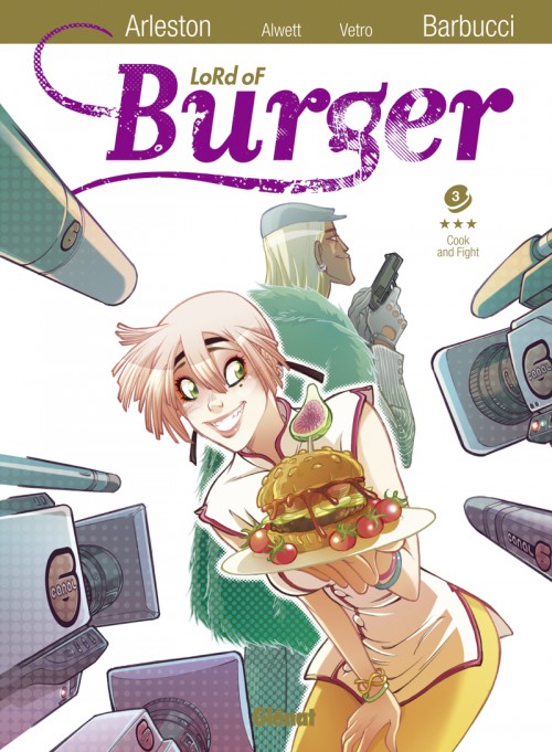 Couverture de l'album Lord of Burger Tome 3 Cook and Fight