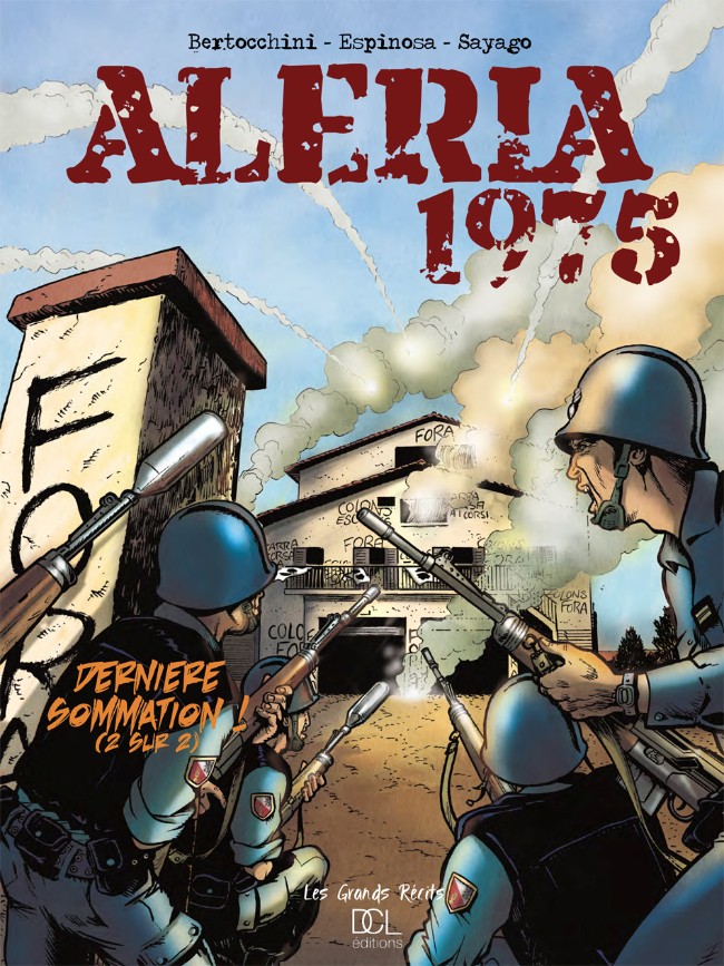 Couverture de l'album Aleria 1975 Tome 2 Dernière sommation !