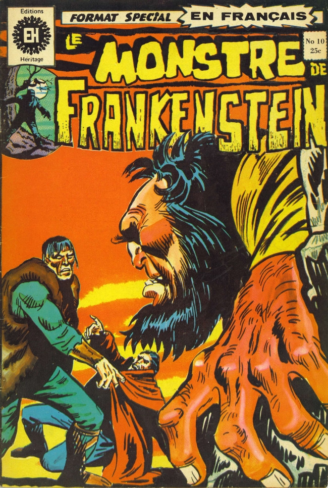 Couverture de l'album Le Monstre de Frankenstein Tome 10 Le dernier Frankenstein !