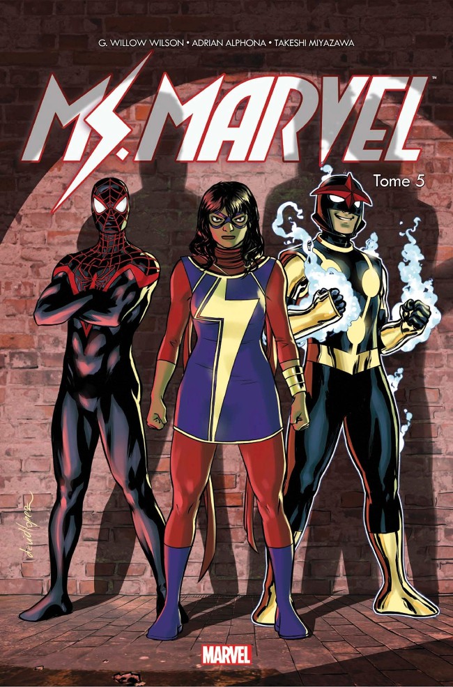 Couverture de l'album Ms. Marvel Tome 5 Guerre civile