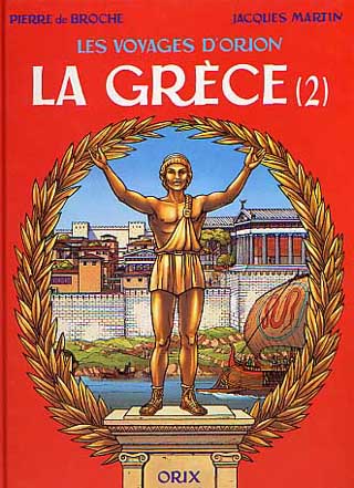 Couverture de l'album Les voyages d'Orion Tome 4 La Grèce (2)