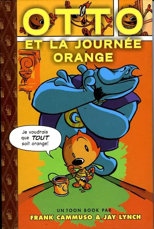 Couverture de l'album Otto et la journée orange Tome 1