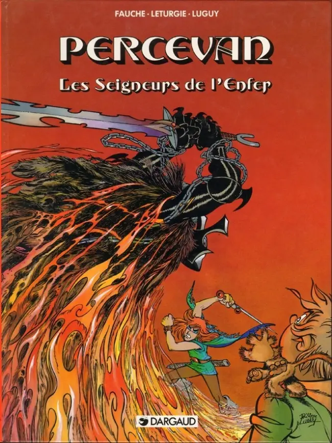 Couverture de l'album Percevan Tome 7 Les Seigneurs de l'Enfer