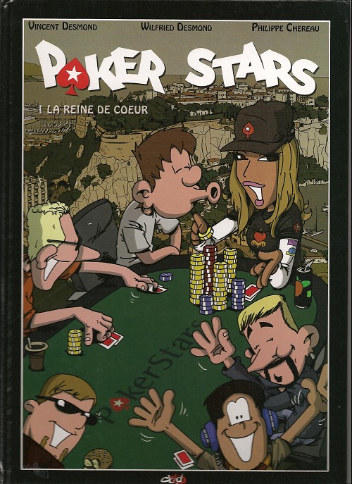 Couverture de l'album Poker Stars Tome 1 La reine de cœur