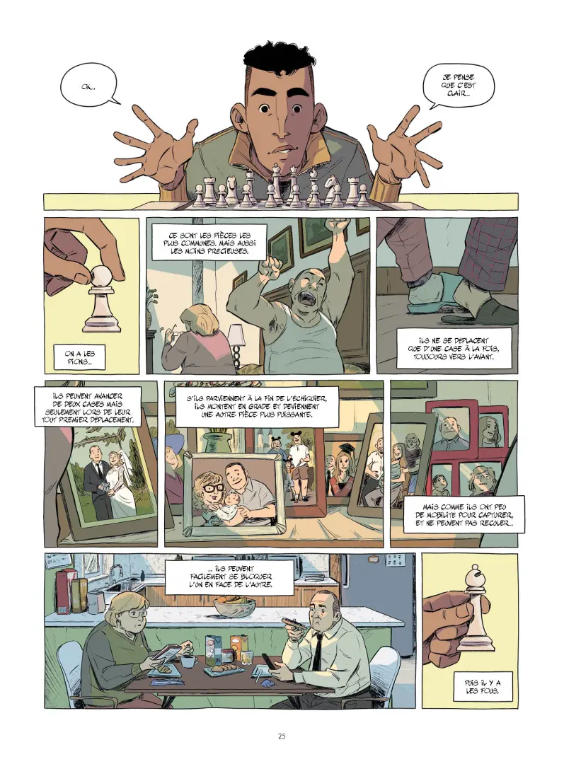 Planche de l'album Echecs