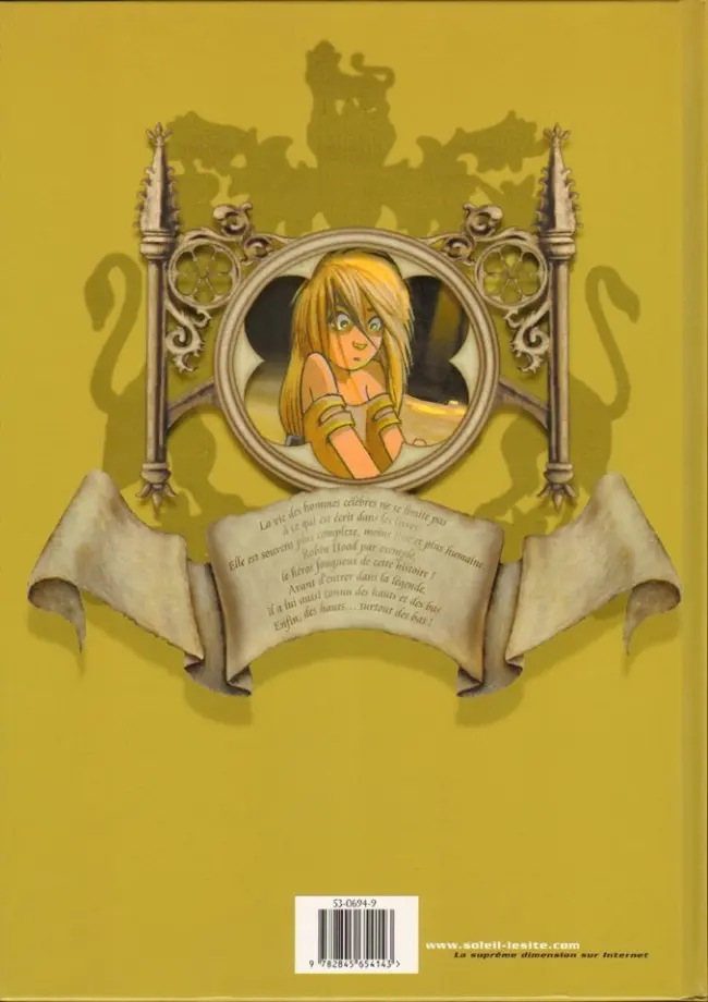 Verso de l'album Robin Hood Tome 2 Morrigane