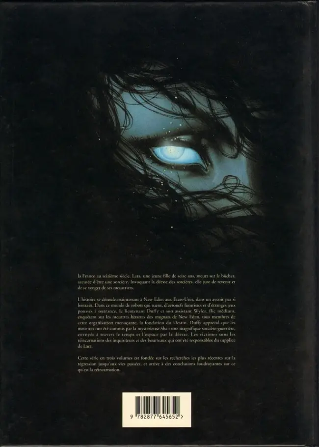 Verso de l'album Sha Tome 1 The Shadow One