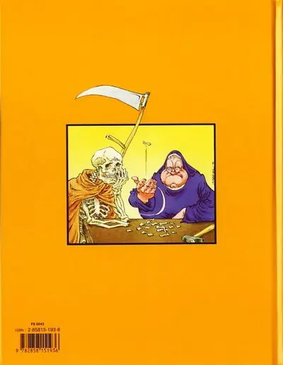 Verso de l'album Soeur Marie-Thérèse des Batignolles Tome 4 Sur la Terre comme au Ciel