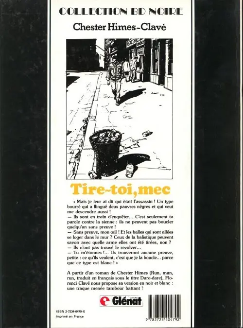 Verso de l'album Tire-toi,mec