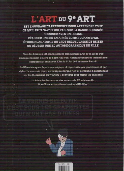 Verso de l'album L'Art du 9e art