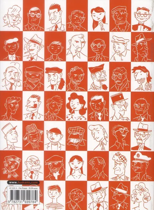 Verso de l'album Victor Levallois L'intégrale