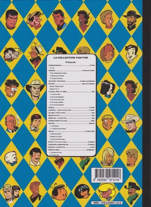 Verso de l'album Babiole et Zou Babiole et Zou et les grosses têtes