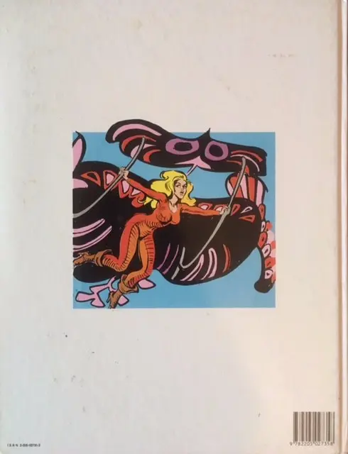 Verso de l'album Barbarella Tome 2 Les colères du Mange-Minutes