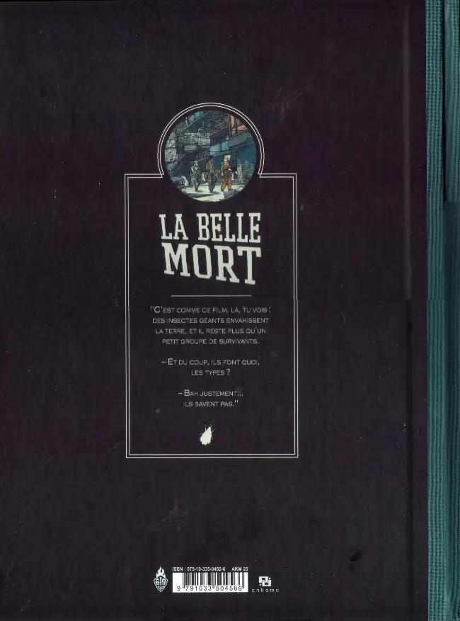 Verso de l'album La Belle mort