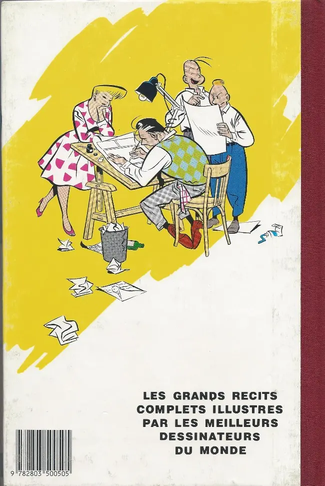 Verso de l'album Freddy Lombard Tome 1 Le testament de Godefroid de Bouillon