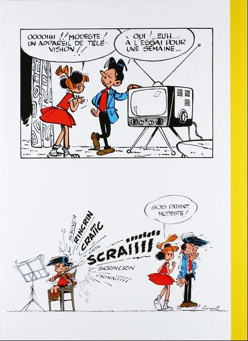 Verso de l'album Modeste et Pompon Tome 1 60 aventures de Modeste et Pompon