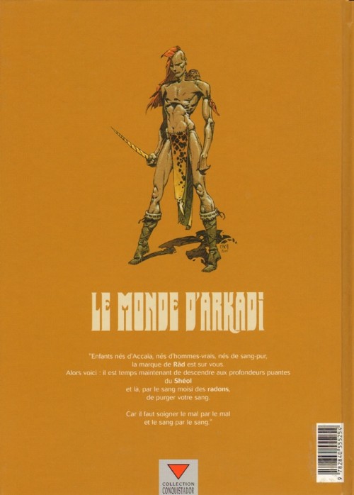 Verso de l'album Le monde d'Arkadi Tome 3 Arkadi